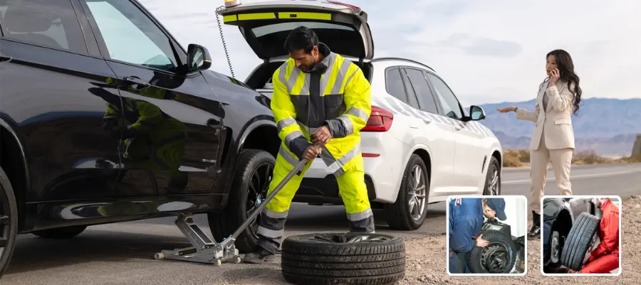 Tyre Punchure Fixing